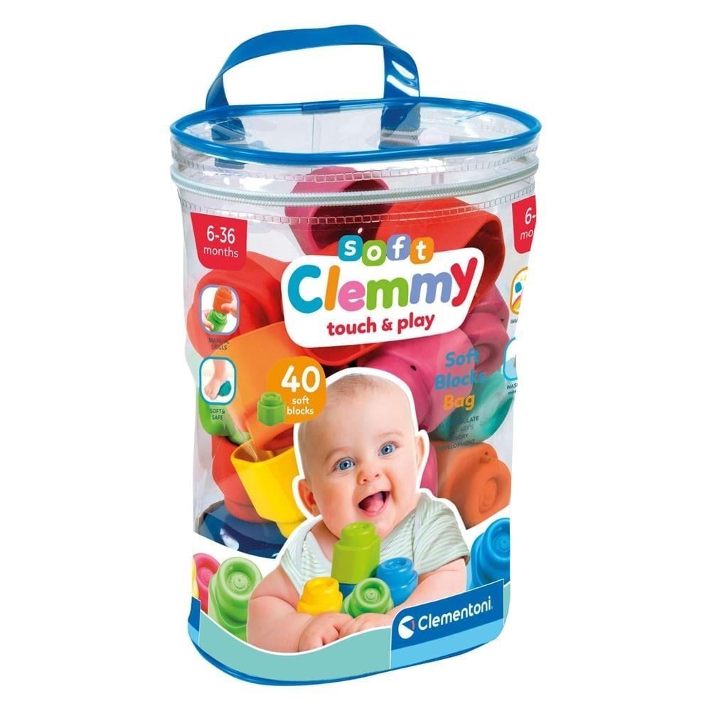 Clementoni Soft Clemmy Çantası 40 parça 17878