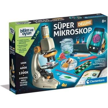 Clementoni Mikroskop Deluxe 1200X 64473