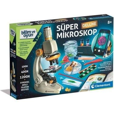 Clementoni Mikroskop Deluxe 1200X 64473
