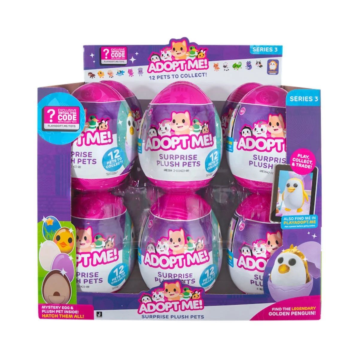 Giochi Adoptme Süpriz 12 cm Peluş ADT00000