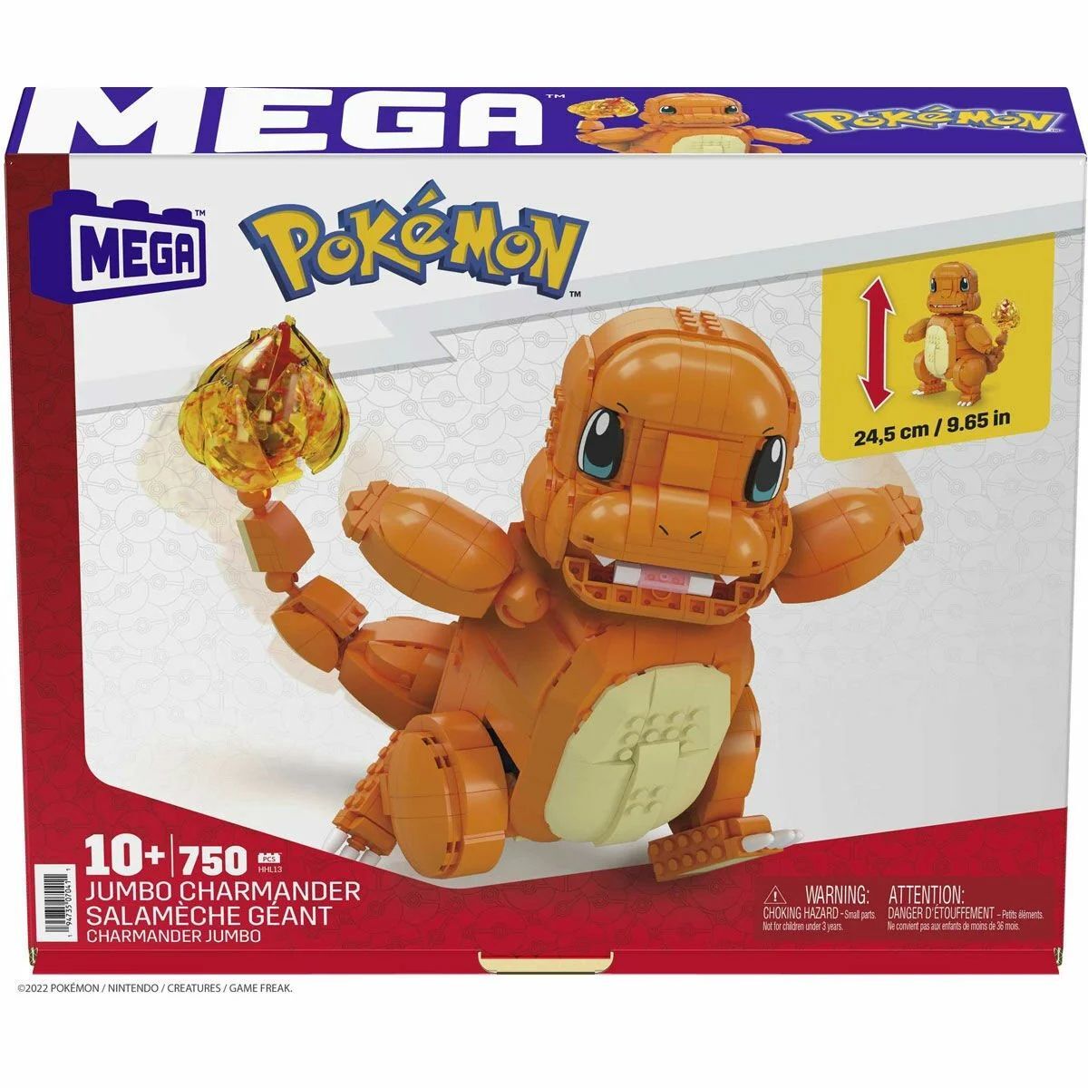 Mattel Pokemon Jumbo Charmander HHL13