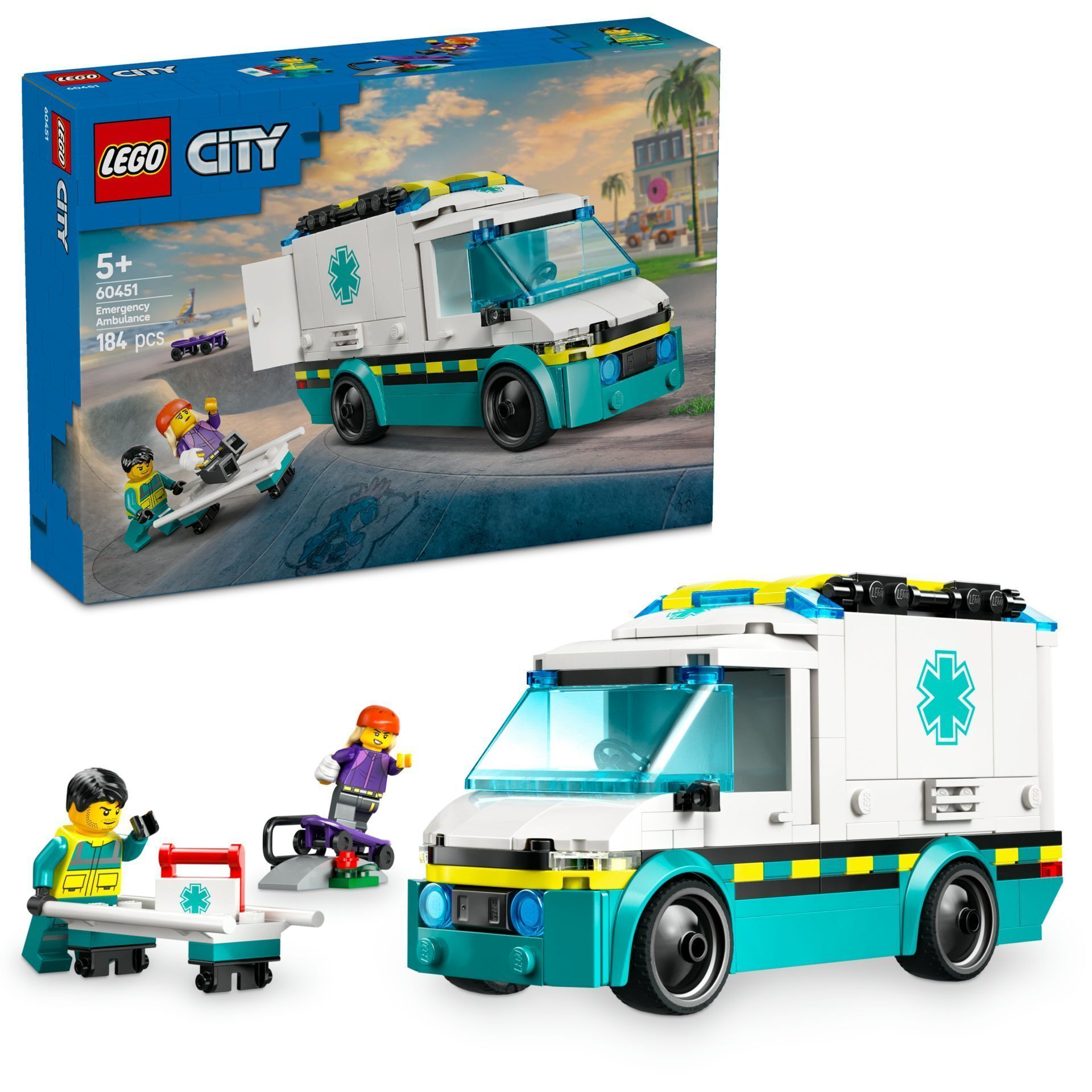 Lego City Acil Yardım Ambulansı 60451