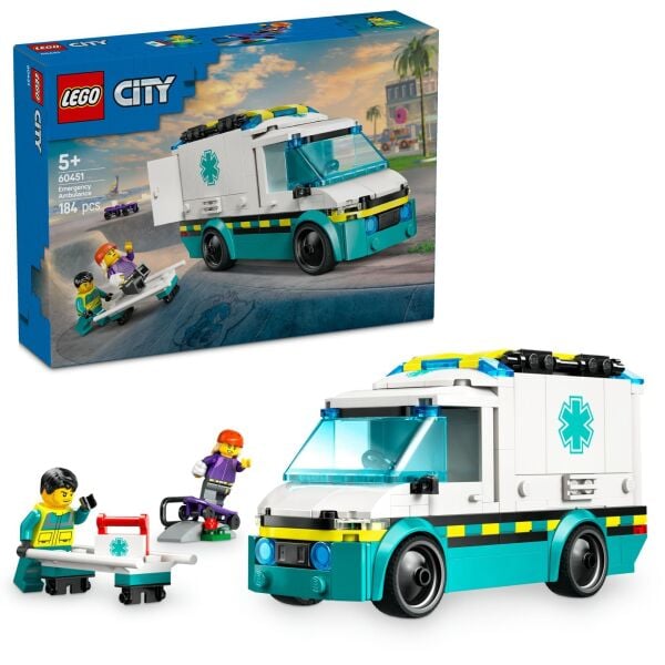 Lego City Acil Yardım Ambulansı 60451