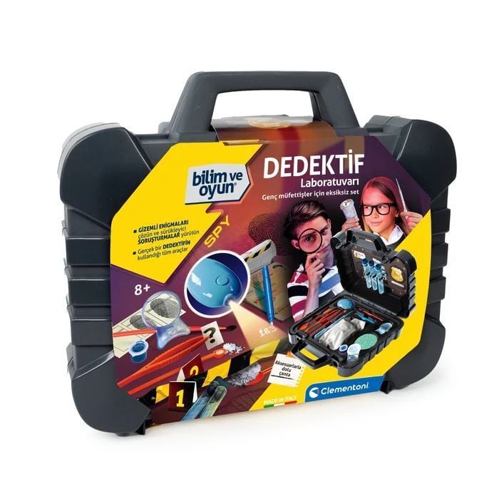 Clementoni Bilim Oyun Dedektif Laboratuvarı 64092