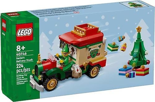Lego Noel Baba Dağıtım Kamyonu 40746
