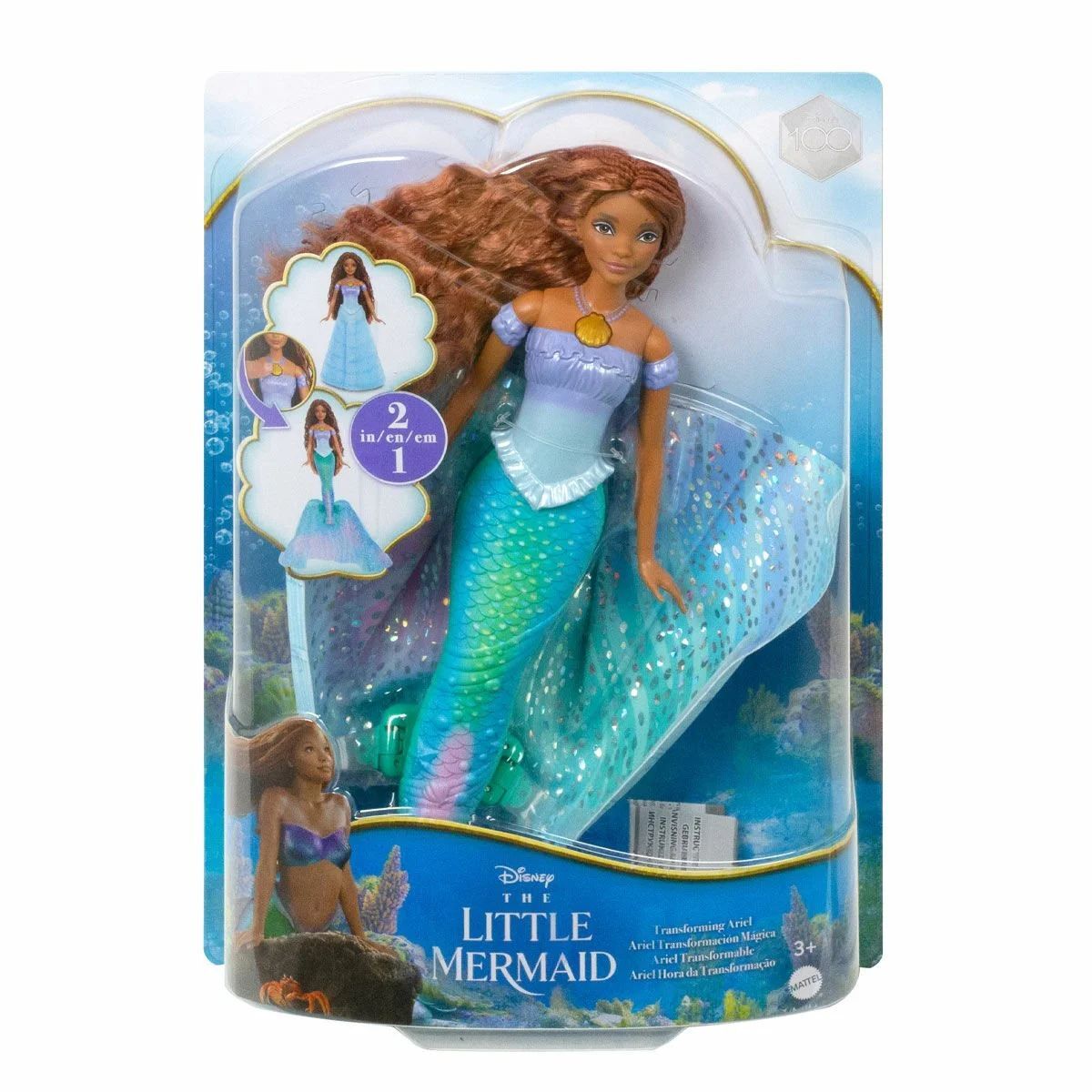 Mattel Disney Prens Kıyafet Değiştiren Ariel HLX13
