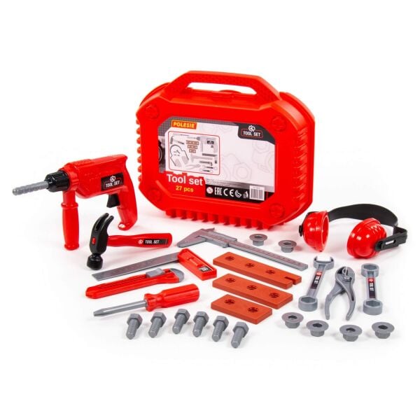 Polesie Alet Takımı No18 27 Parça Alet Çantasında
