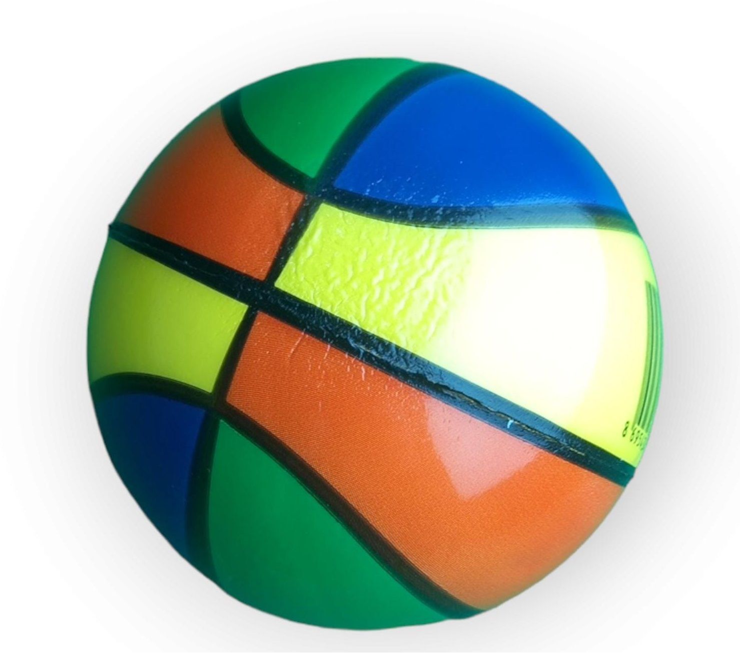 Almiran Basketbol Desenli Stres Topu 7,6 Cm 3403