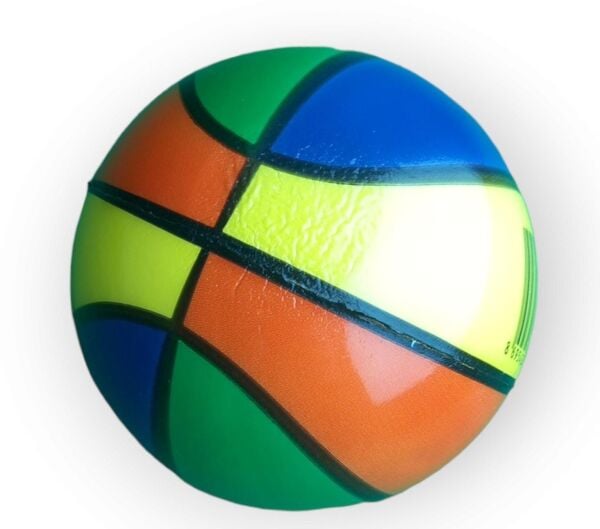 Almiran Basketbol Desenli Stres Topu 7,6 Cm 3403
