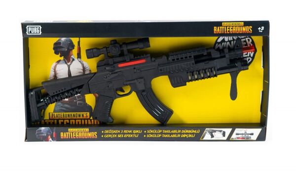 Mega Pupg Komando Tüfeği Sesli Işıklı