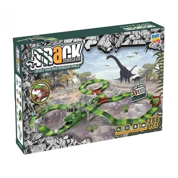 Kayyum Dino Tracks Yol Set 288 Parça 8042
