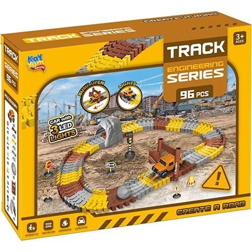 Kayyum İnşaat Tracks Yol Set 96 Parça 8050