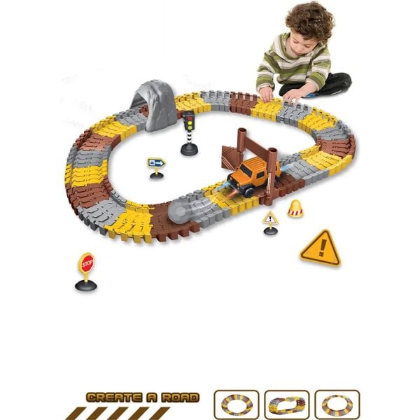 Kayyum İnşaat Tracks Yol Set 96 Parça 8050