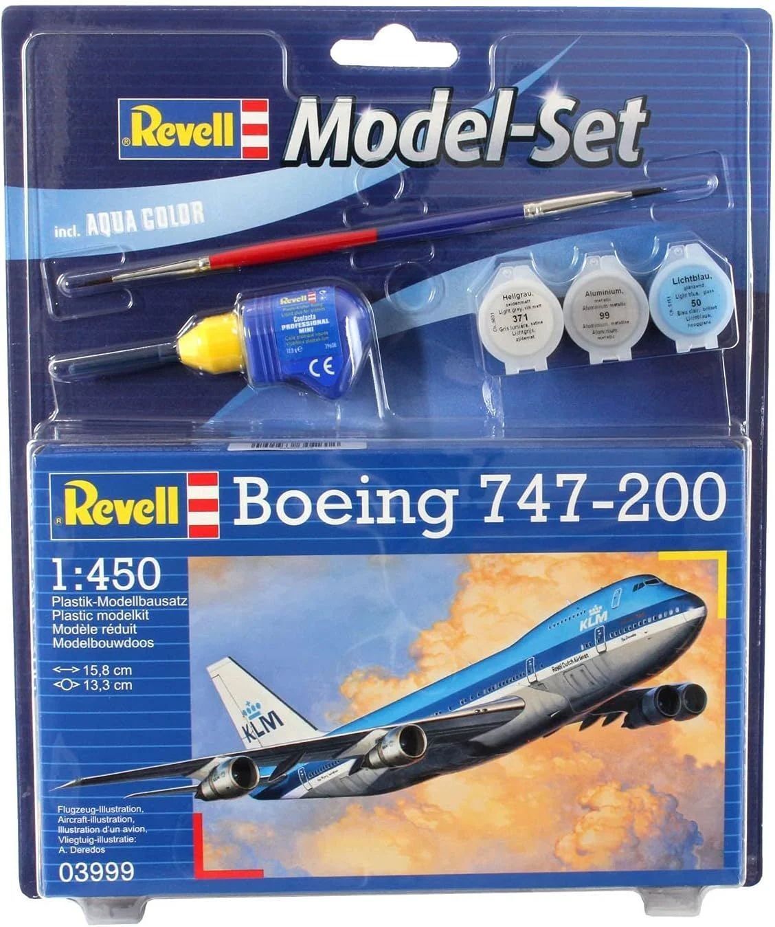Adore Revell Model Set Boeing 747-200 63999