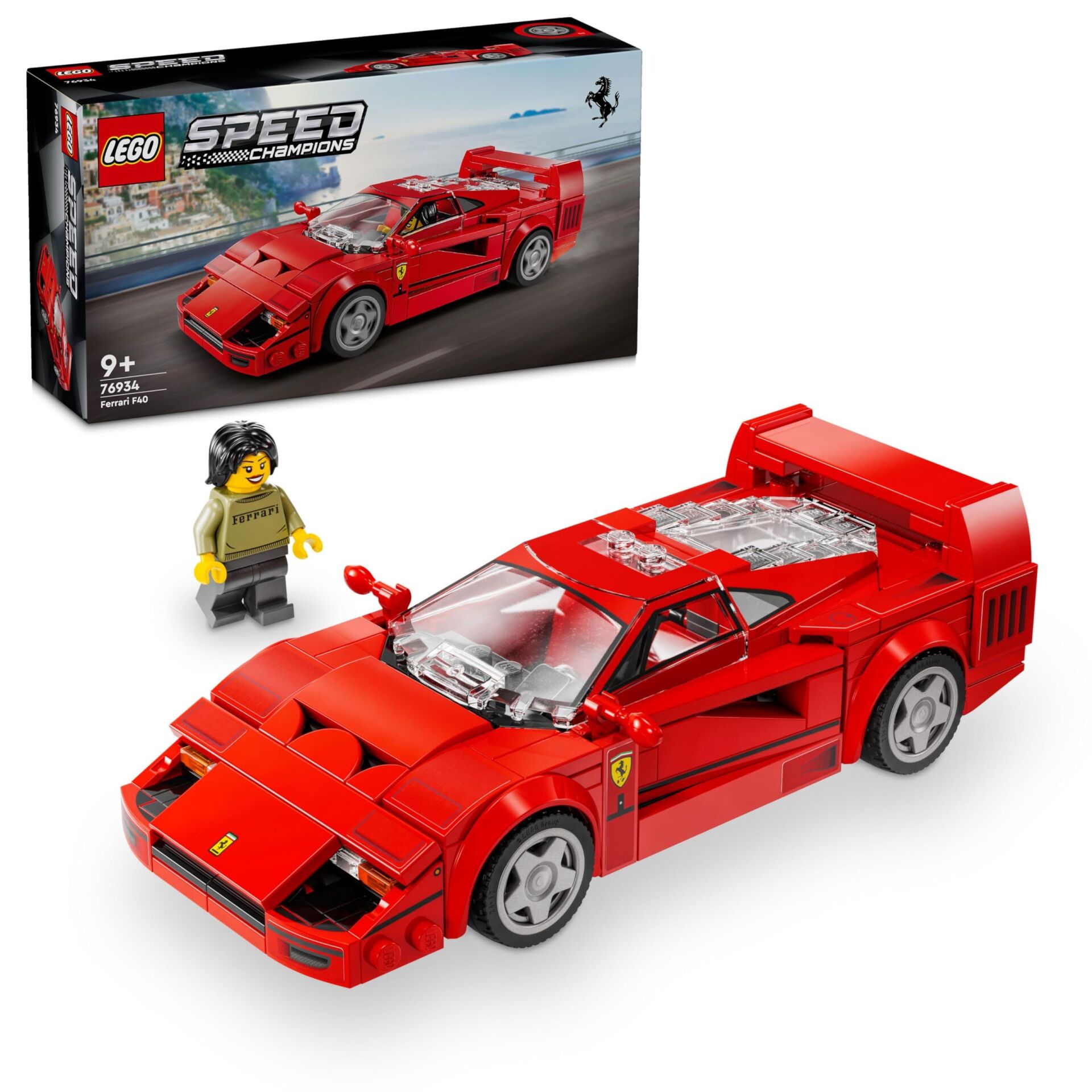 Lego Ferrari F40 Süper Araba 76934
