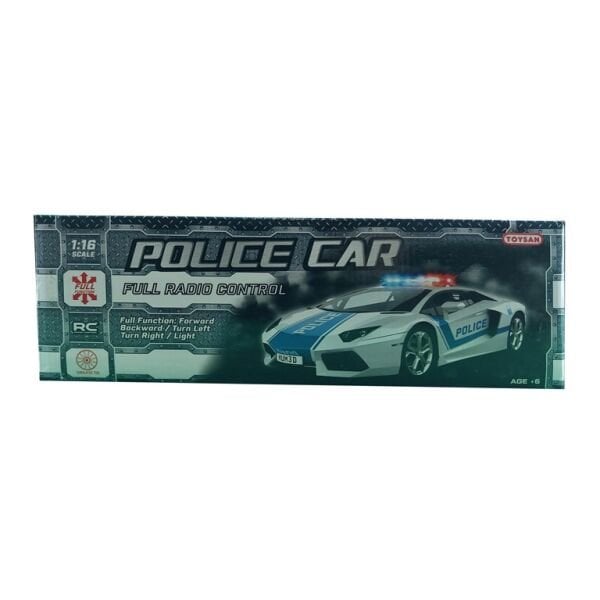 Toysan 1:16 Police Car TOY-08