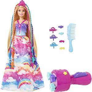 Mattel Barbie Örgü Saçlı Prenses Aksesuarları GTG0