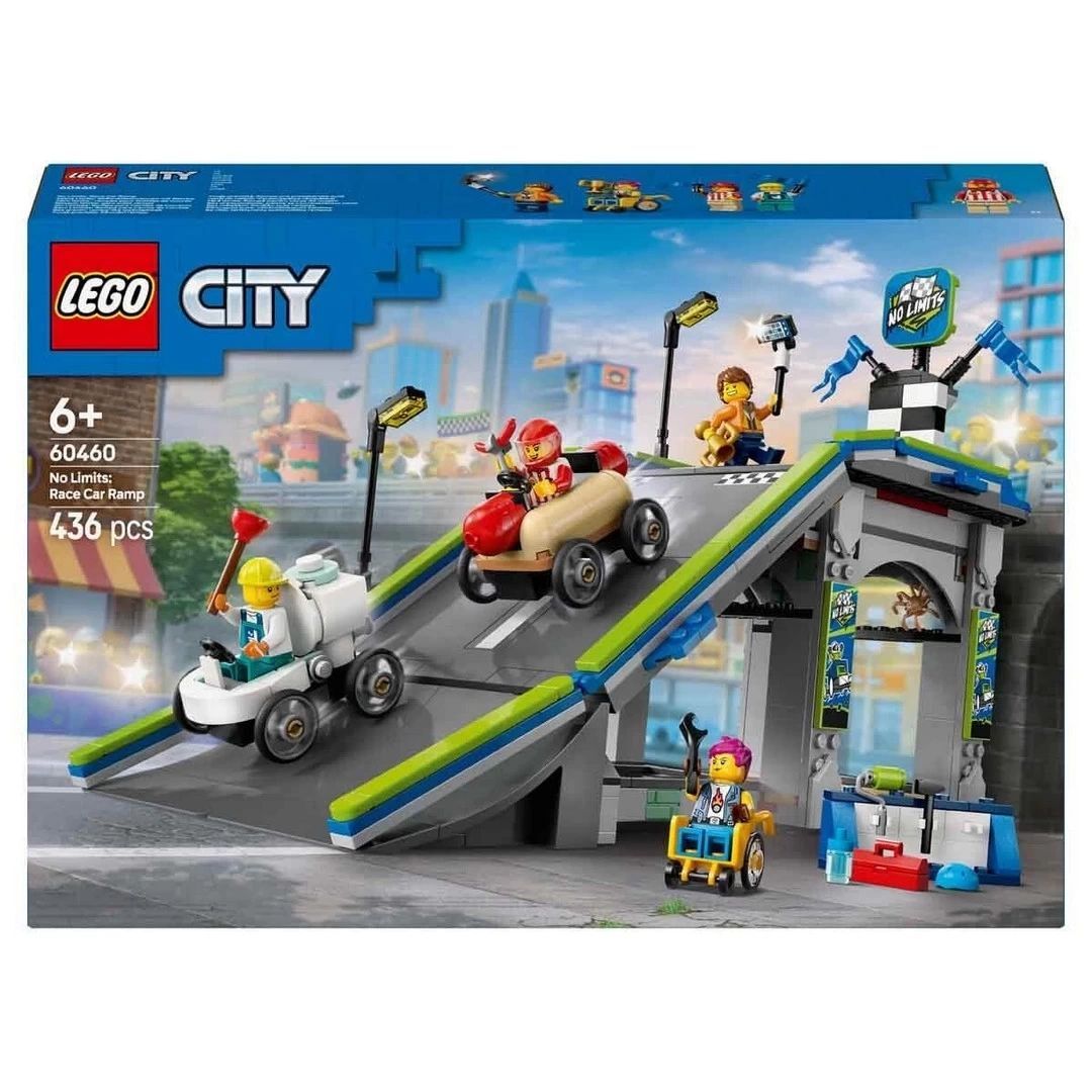 Lego City Yarış Arabası Rampa Parçası 60460