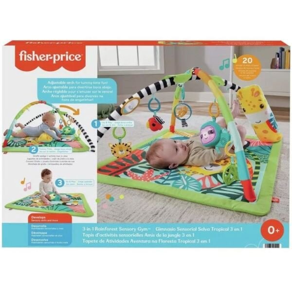 Mattel Fisher Price 3'ü 1 Arada Jimnastik Merkezi HJW08