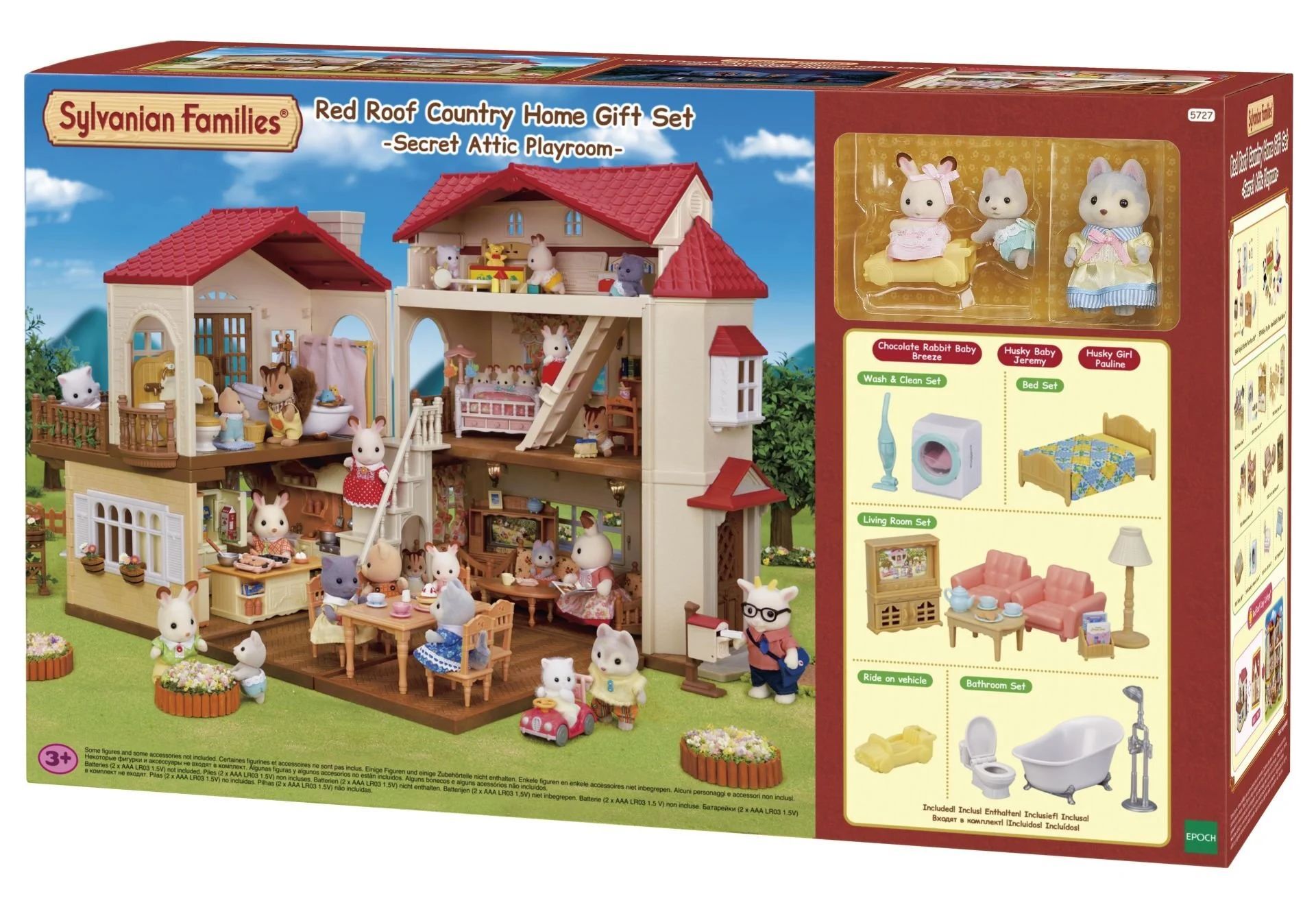 Adore Sylvanian Families Odalı Işıklı Şehir Evi