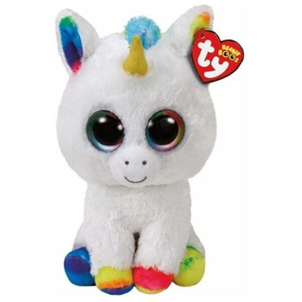 Mega White Unicorn Med TY37157