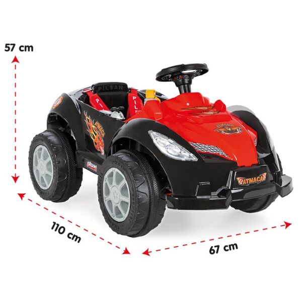 Pilsan Atmaca Akülü Araba 6 Volt 05287