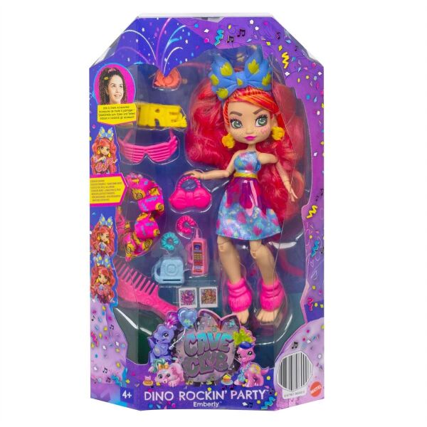 Mattel Cave Club Eğlenceli Mağara Partisi Bebek GXP14