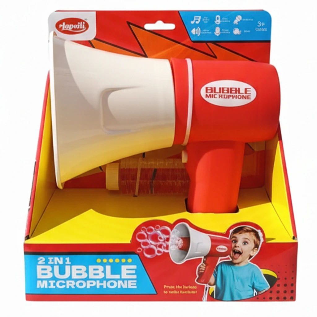 Welly Ses Kayıtlı Köpük Atan Megafon 44324G