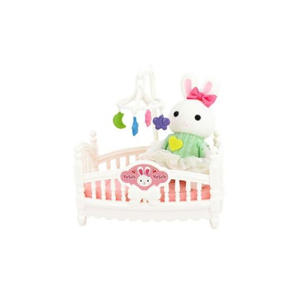 Mega Mini Tavşan Aksesuarlı Bebek Odası Set BIG203