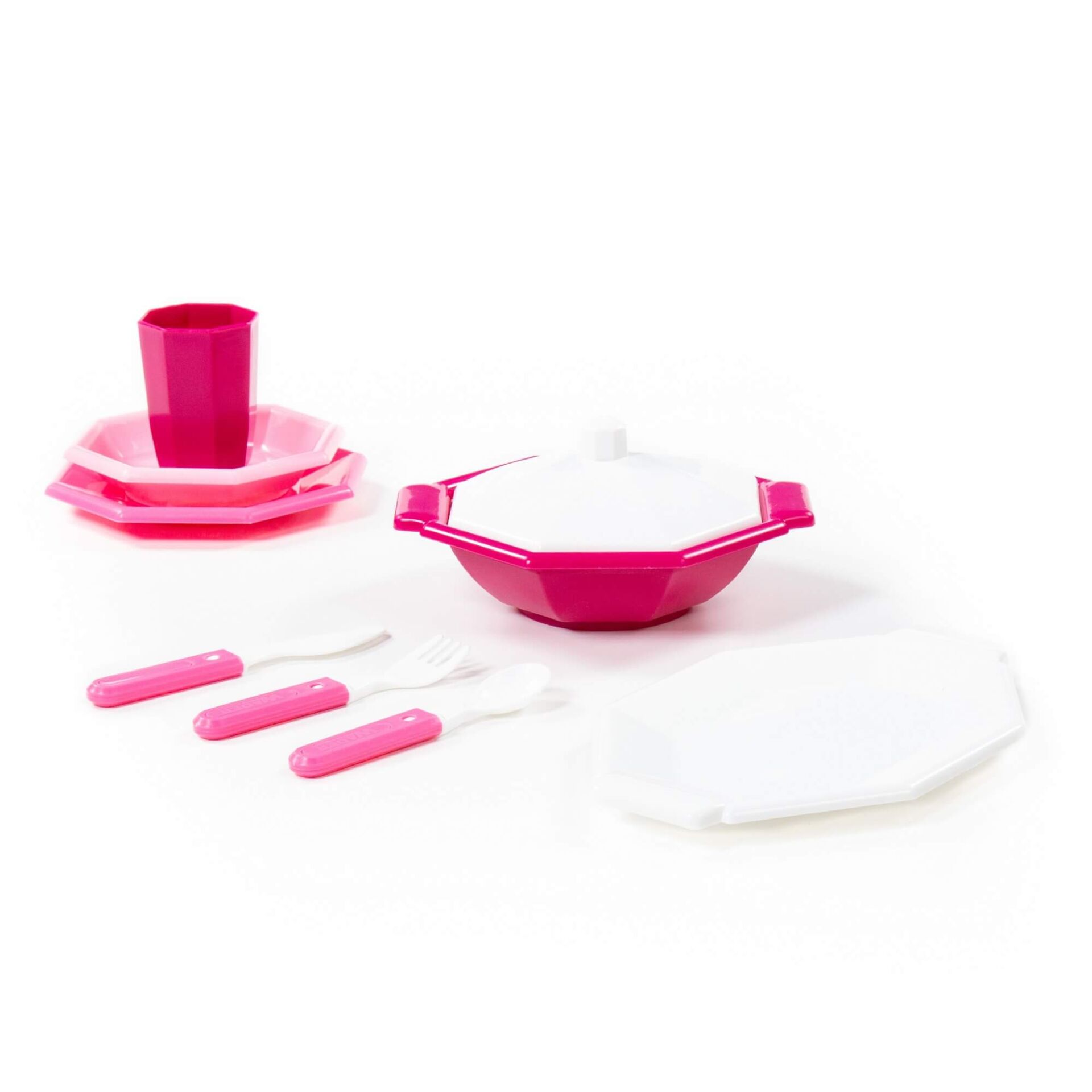 Polesie Çocuk Yemek Takımı Retro 9 Parça 61706