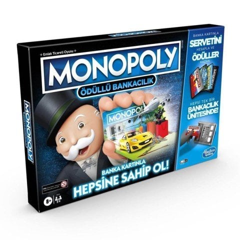 Hasbro Monopoly Ödüllü Bankacılık E8978