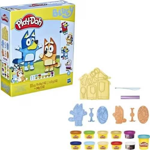 Hasbro PD Bluey Mash Kostümler Oyun Hamuru Seti