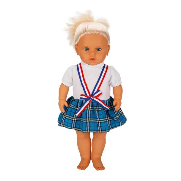 Sunman Saçlı Sesli Lila Bebek 60 Cm S02060011