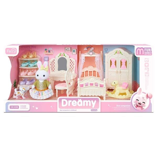 Mega Bay Dreamy Mini Tavşan Büyük Yatak Odası