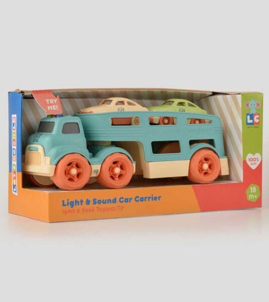 Enfal LC Işıklı ve Sesli Taşıyıcı Tır 3 Parça LC-3