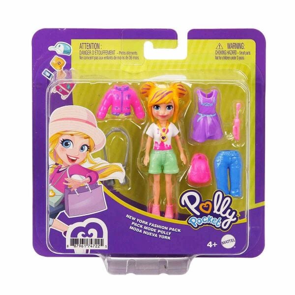Mattel Polly Pocket ve Moda Aksesuarları Set HNF50