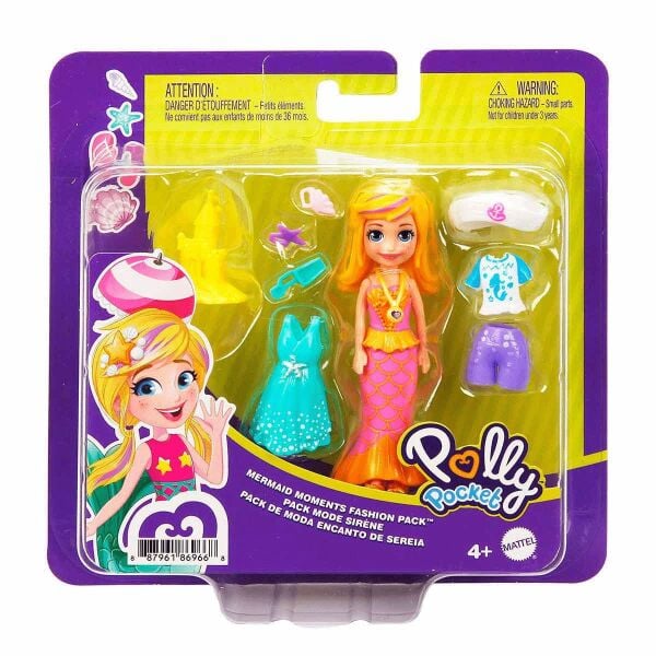Mattel Polly Pocket ve Moda Aksesuarları Set HNF50