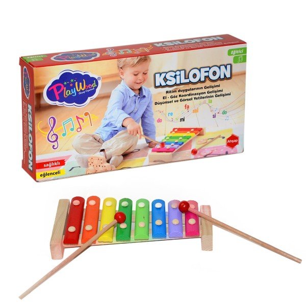 Onyıl Kutuda Ahşap Ksilofon