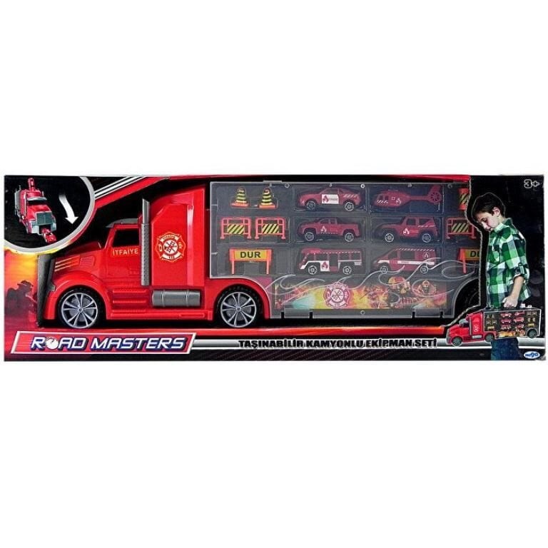 Mega Taşınabilir Kamyonlu Karayolu Set 666-01G