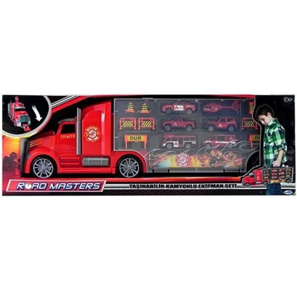 Mega Taşınabilir Kamyonlu Karayolu Set 666-01G