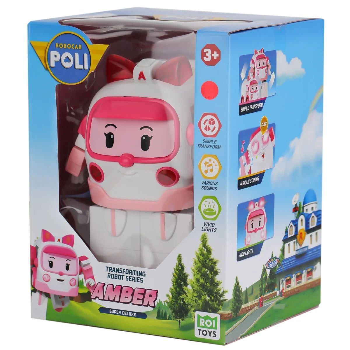 Robocar Poli Büyük Transforming Robot AMBER