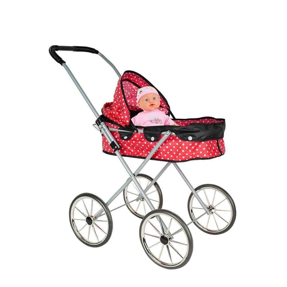 Mega Gümüş Tekerlekli Bebek Arabası LOC7719A