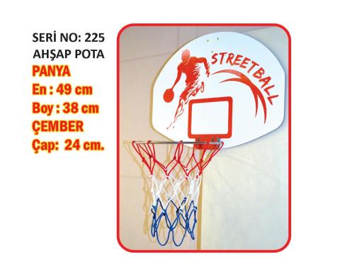 Matrax Ahşap Pota 00225
