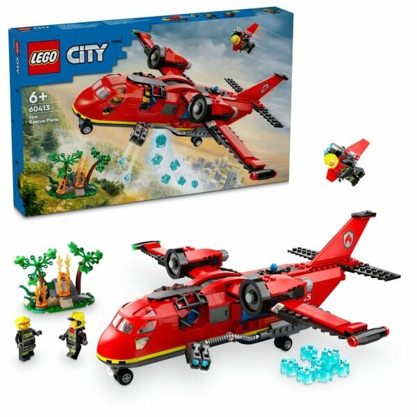 Lego City Ateş R Uçağı 60413