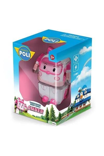 Robocar Poli Mini İnşaat Araçları 5'li Set