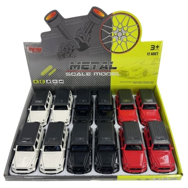 Vardem Cek Bırak 1:32 Isıklı Ve Seslı Metal G Jeep