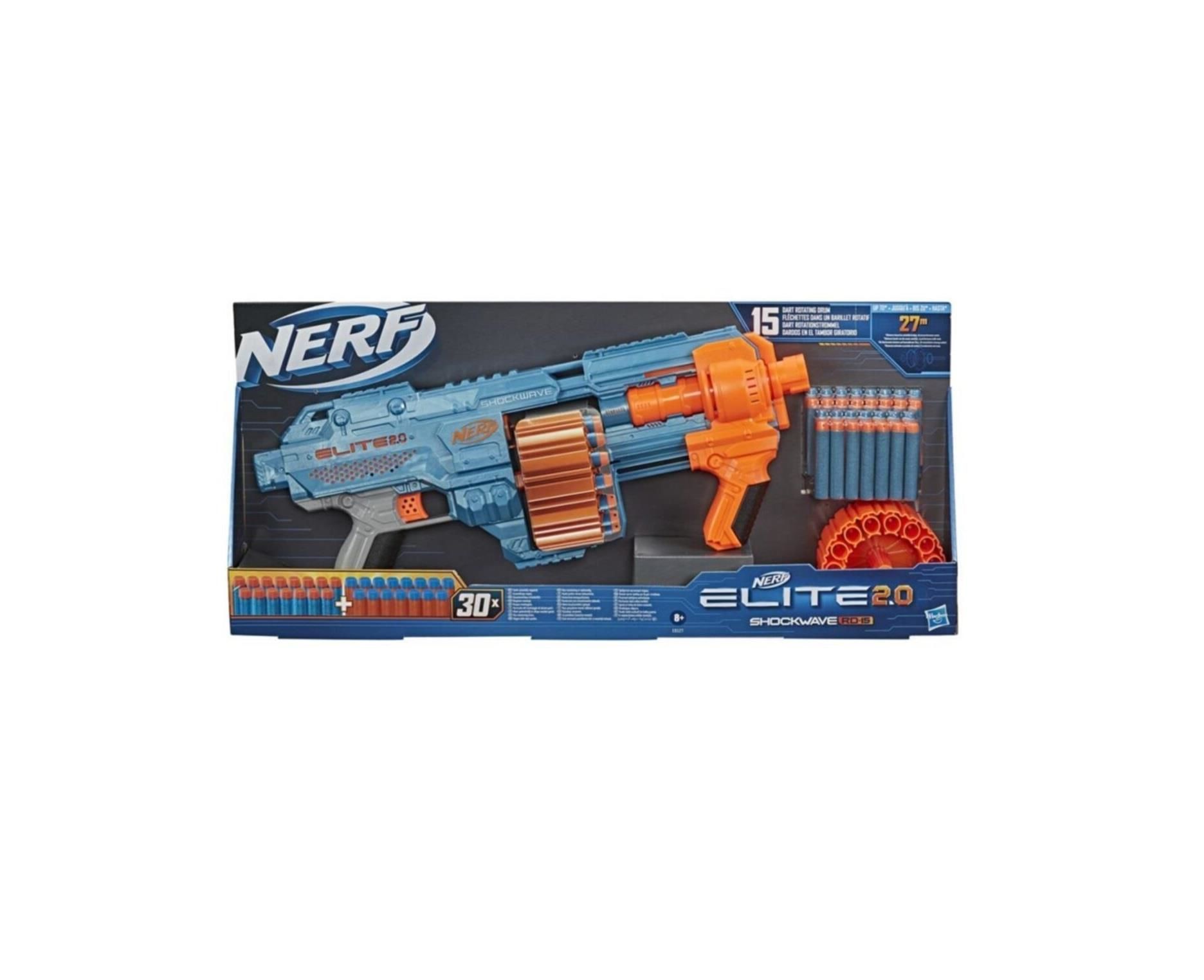 Hasbro Nerf Elite 2.0 ShockWave Rd-15 E9527