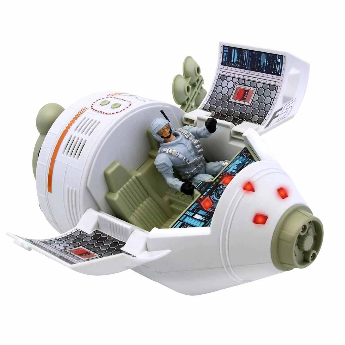 Sunman Star Troopers Interstellar Sesli ve Işıklı Uzay Aracı Uzay Kapsülü & Askeri Buggy S01038504
