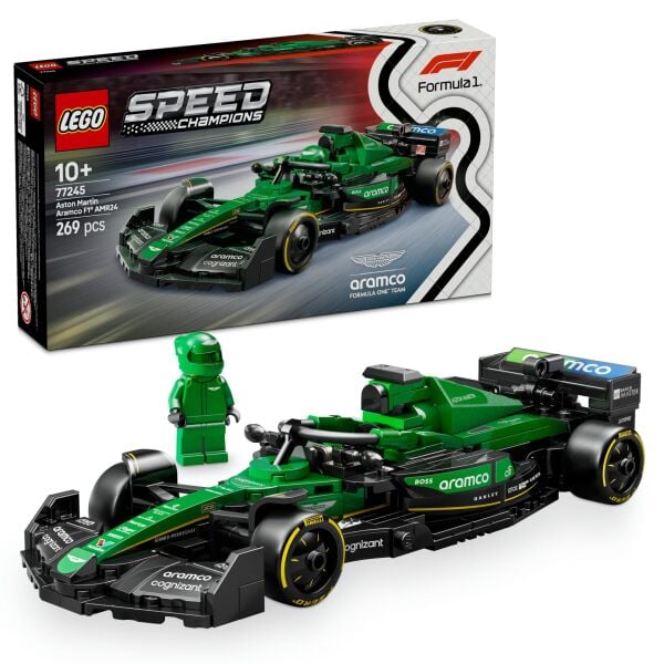 Lego Speed F1 Aston Martin Aramco AMR2 77245
