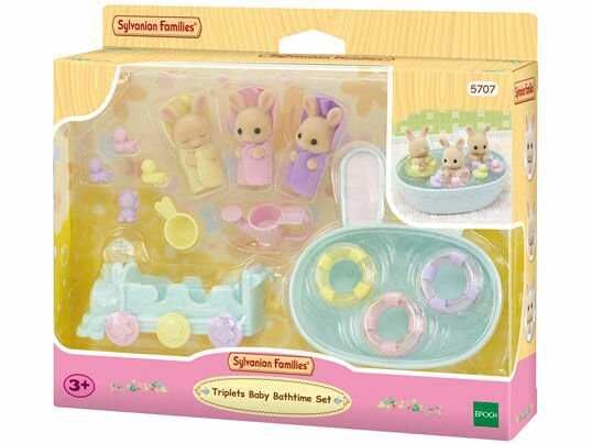 Adore Sylvanian Families Üçüzler Banyo Seti 5707
